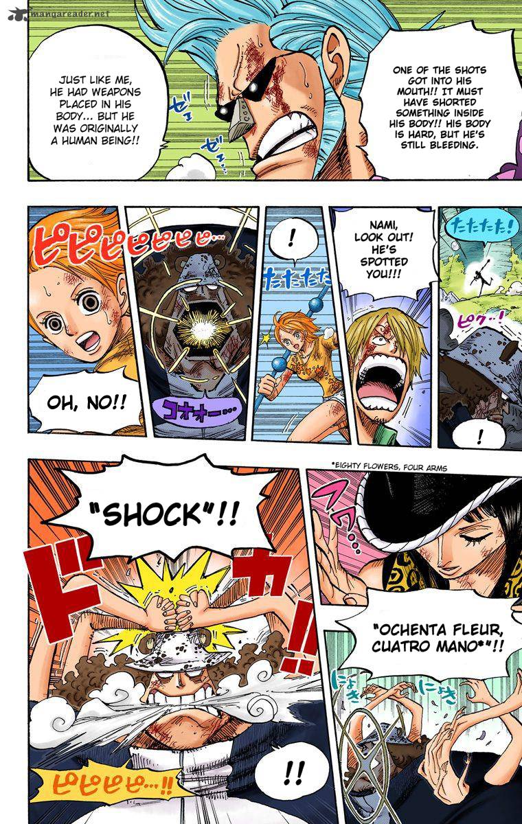 One Piece Colored Chapter 510 Page 15