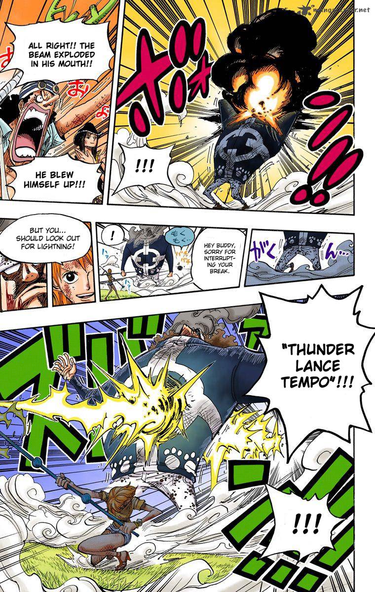 One Piece Colored Chapter 510 Page 16