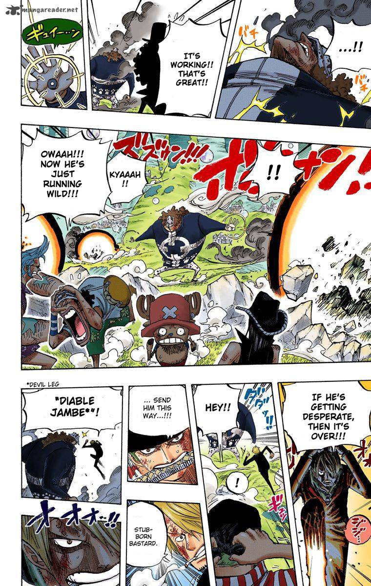 One Piece Colored Chapter 510 Page 17