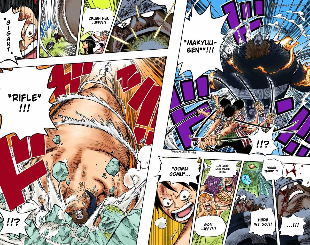 One Piece Colored Chapter 510 Page 19