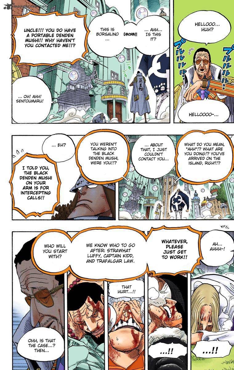 One Piece Colored Chapter 510 Page 9