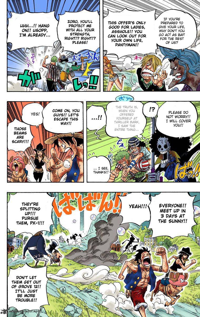 One Piece Colored Chapter 511 Page 10