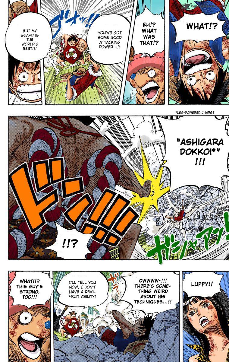 One Piece Colored Chapter 511 Page 14