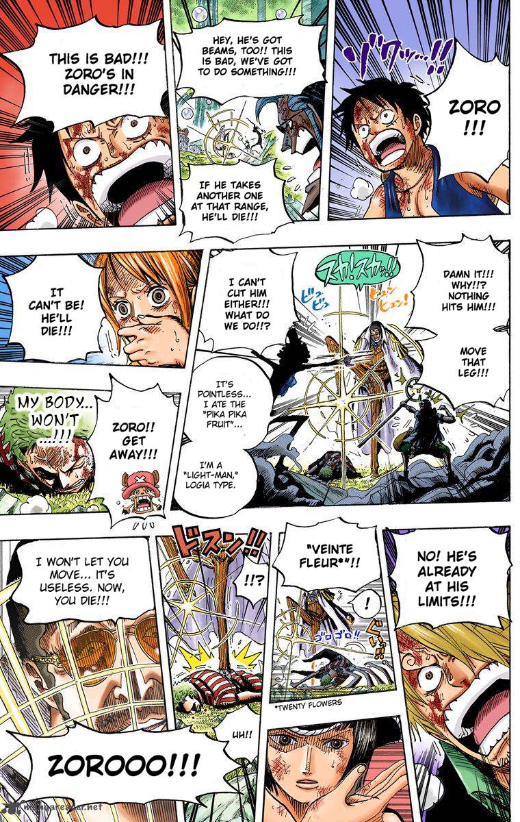 One Piece Colored Chapter 511 Page 17
