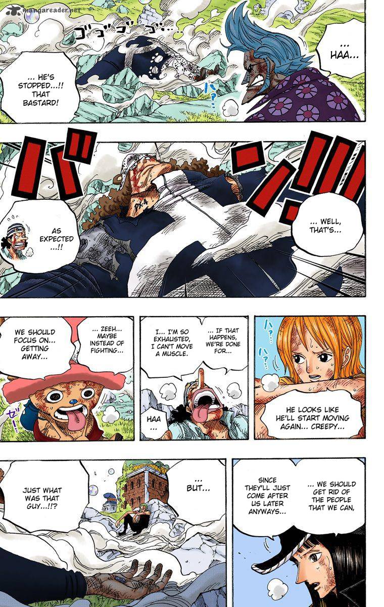 One Piece Colored Chapter 511 Page 4
