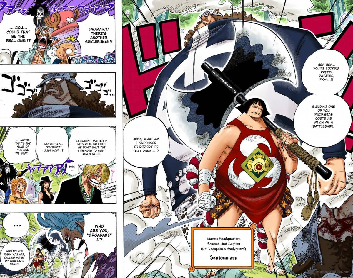 One Piece Colored Chapter 511 Page 7