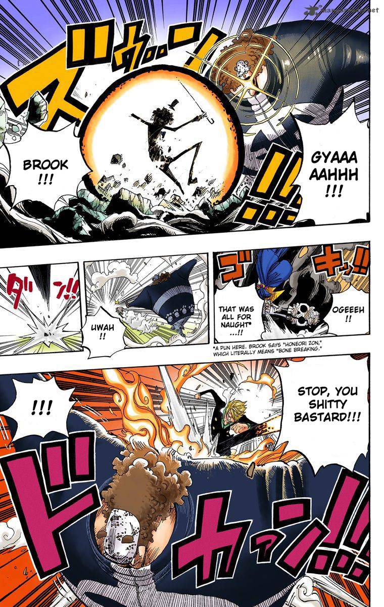 One Piece Colored Chapter 512 Page 11