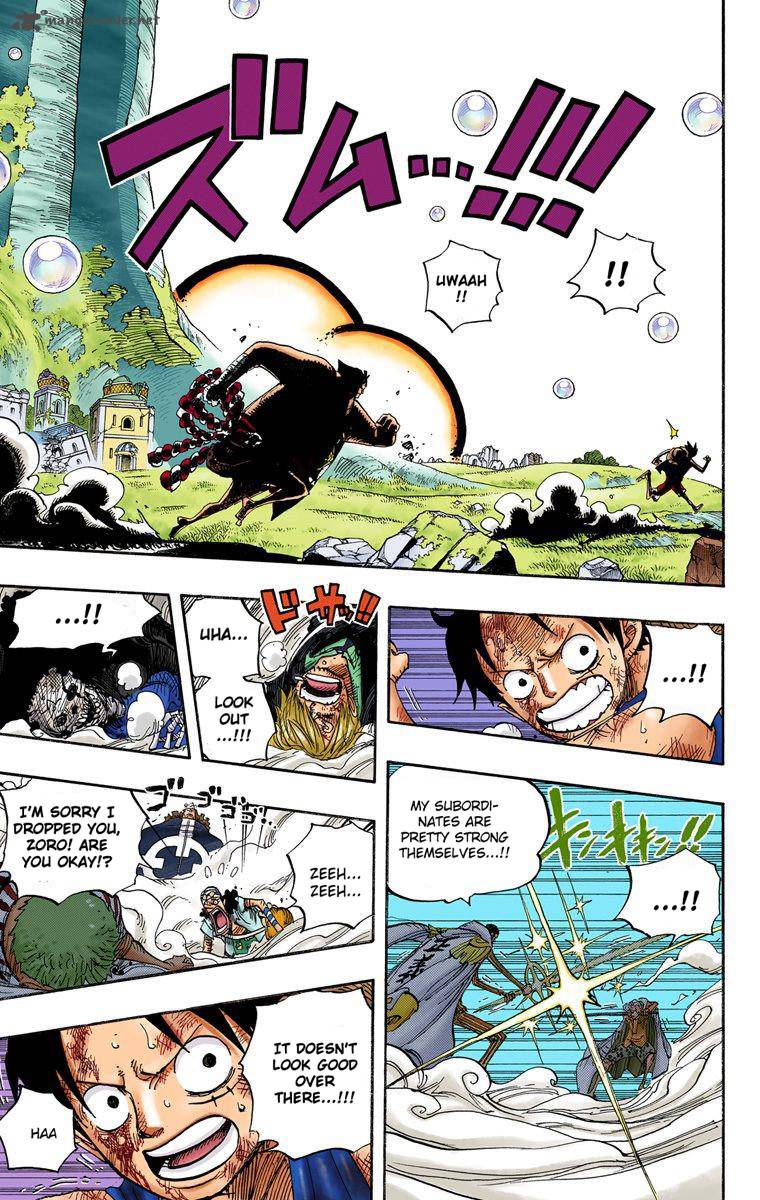 One Piece Colored Chapter 512 Page 13