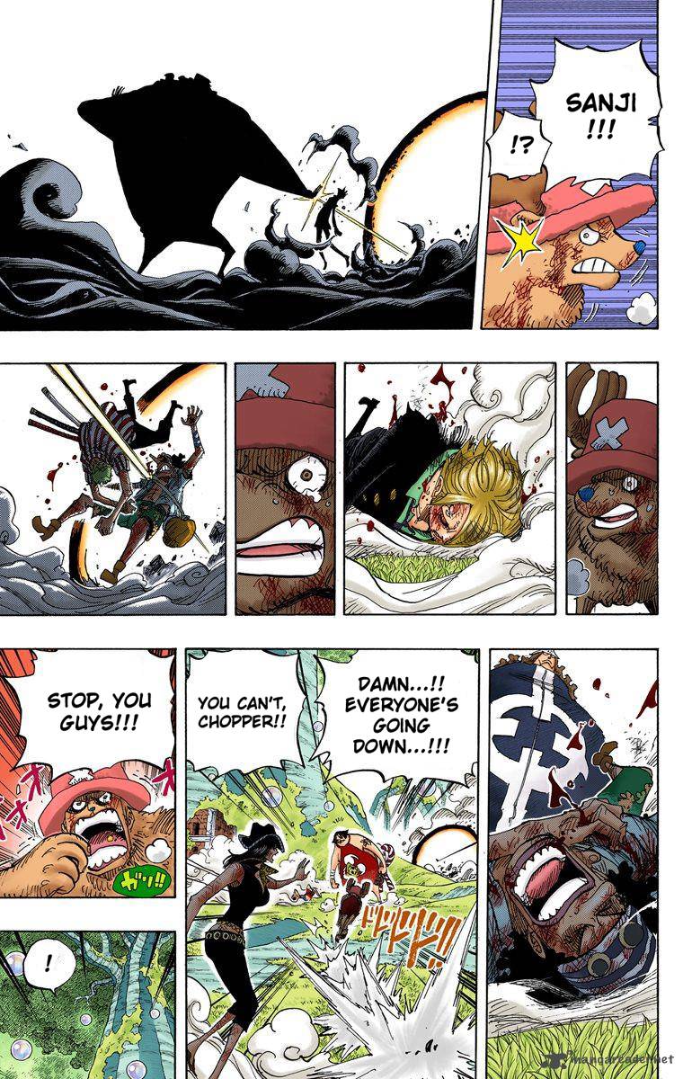 One Piece Colored Chapter 512 Page 15