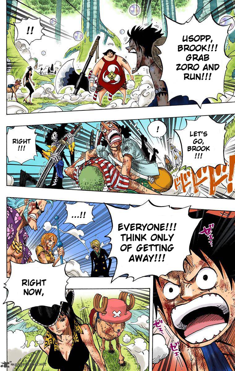 One Piece Colored Chapter 512 Page 4