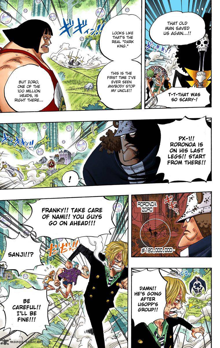 One Piece Colored Chapter 512 Page 9