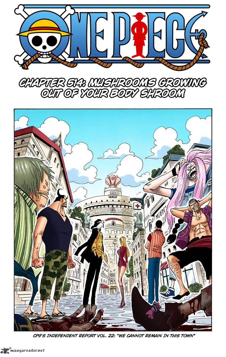 One Piece Colored Chapter 514 Page 2