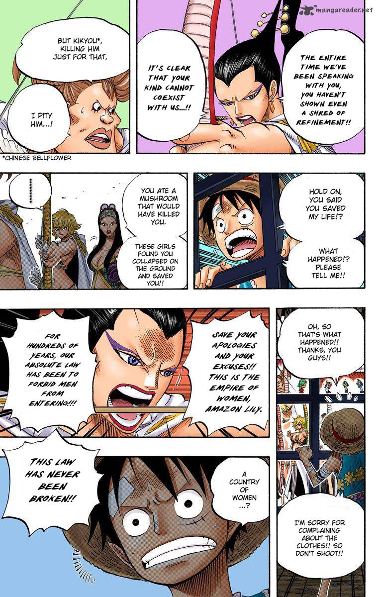 One Piece Colored Chapter 515 Page 11