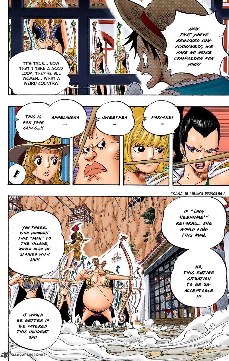 One Piece Colored Chapter 515 Page 12