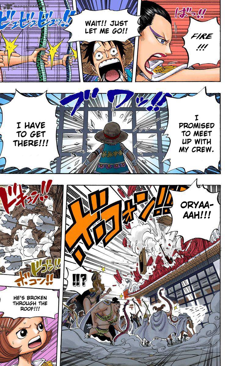 One Piece Colored Chapter 515 Page 13