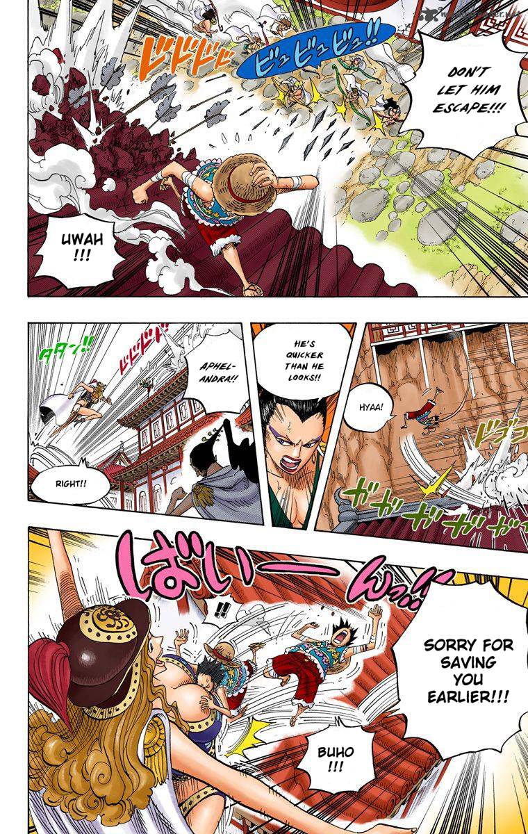 One Piece Colored Chapter 515 Page 14