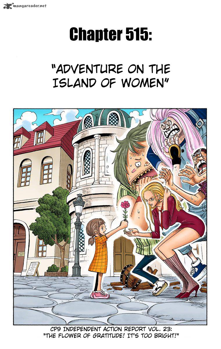 One Piece Colored Chapter 515 Page 2