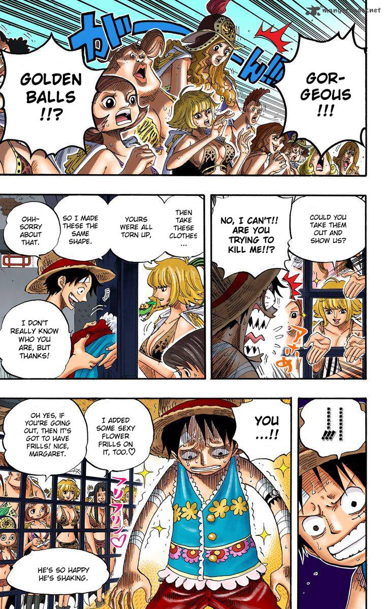 One Piece Colored Chapter 515 Page 9