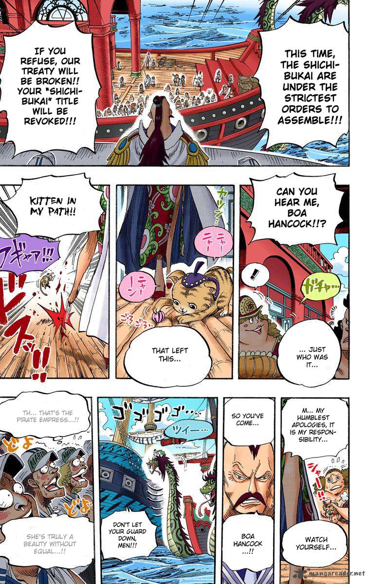 One Piece Colored Chapter 516 Page 11