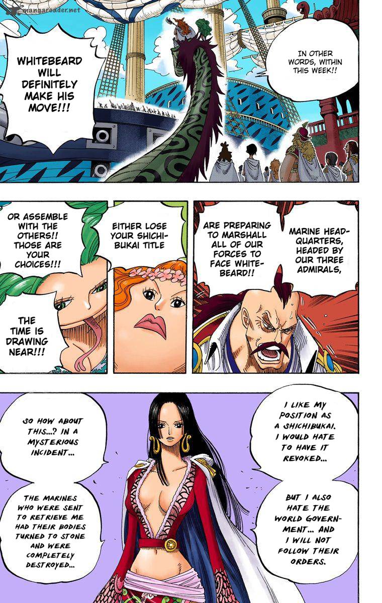 One Piece Colored Chapter 516 Page 14