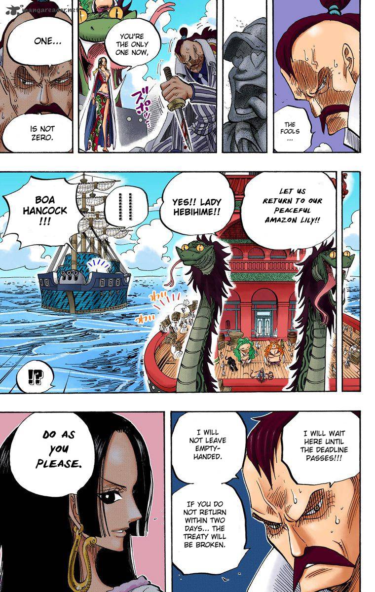 One Piece Colored Chapter 516 Page 18