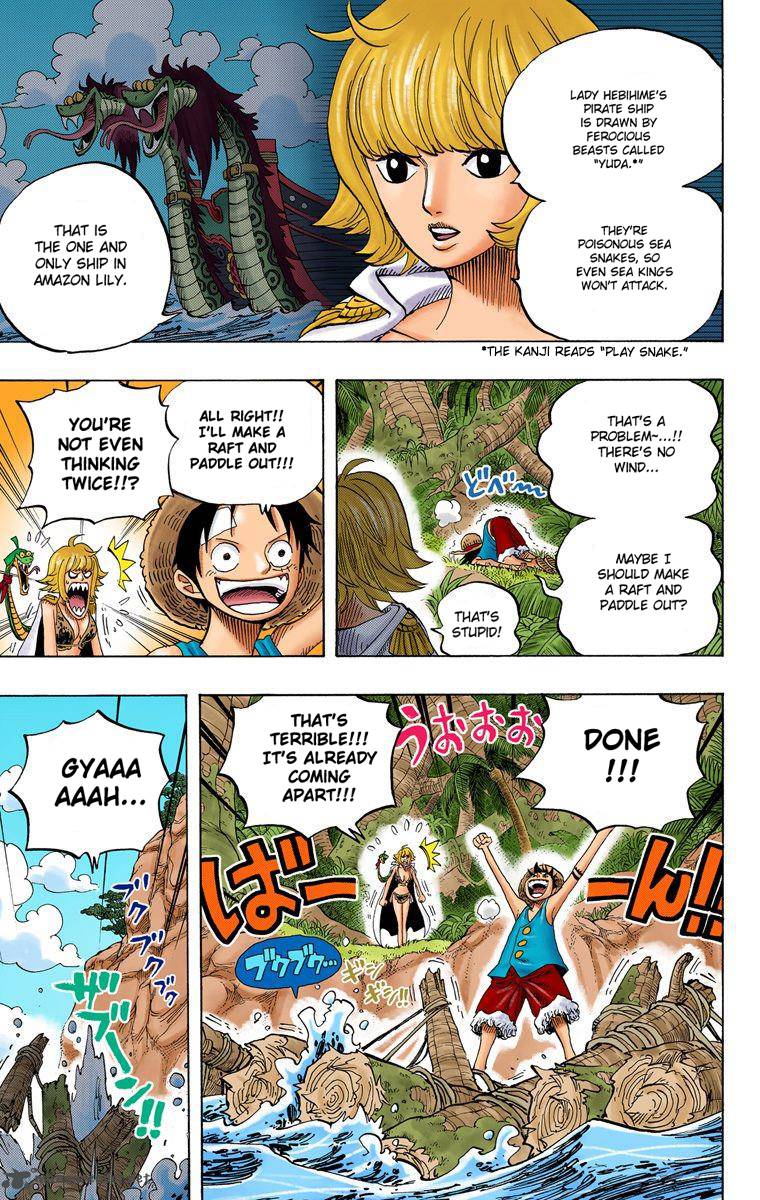 One Piece Colored Chapter 516 Page 5
