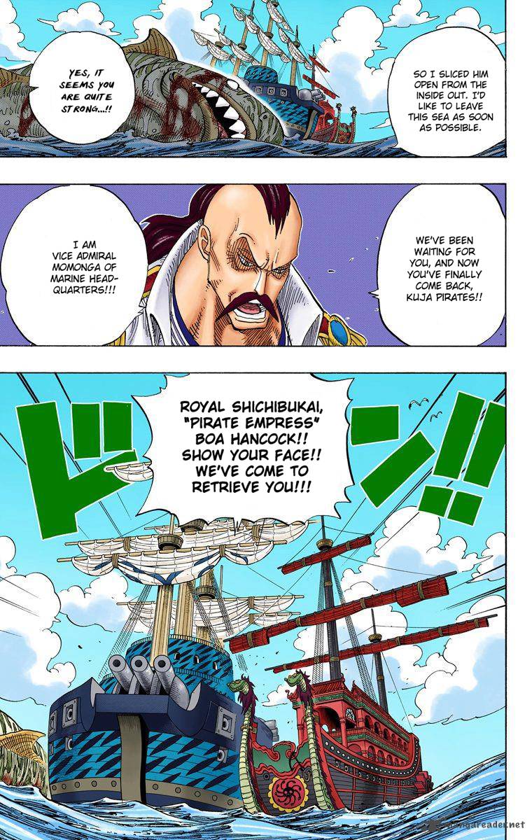 One Piece Colored Chapter 516 Page 9