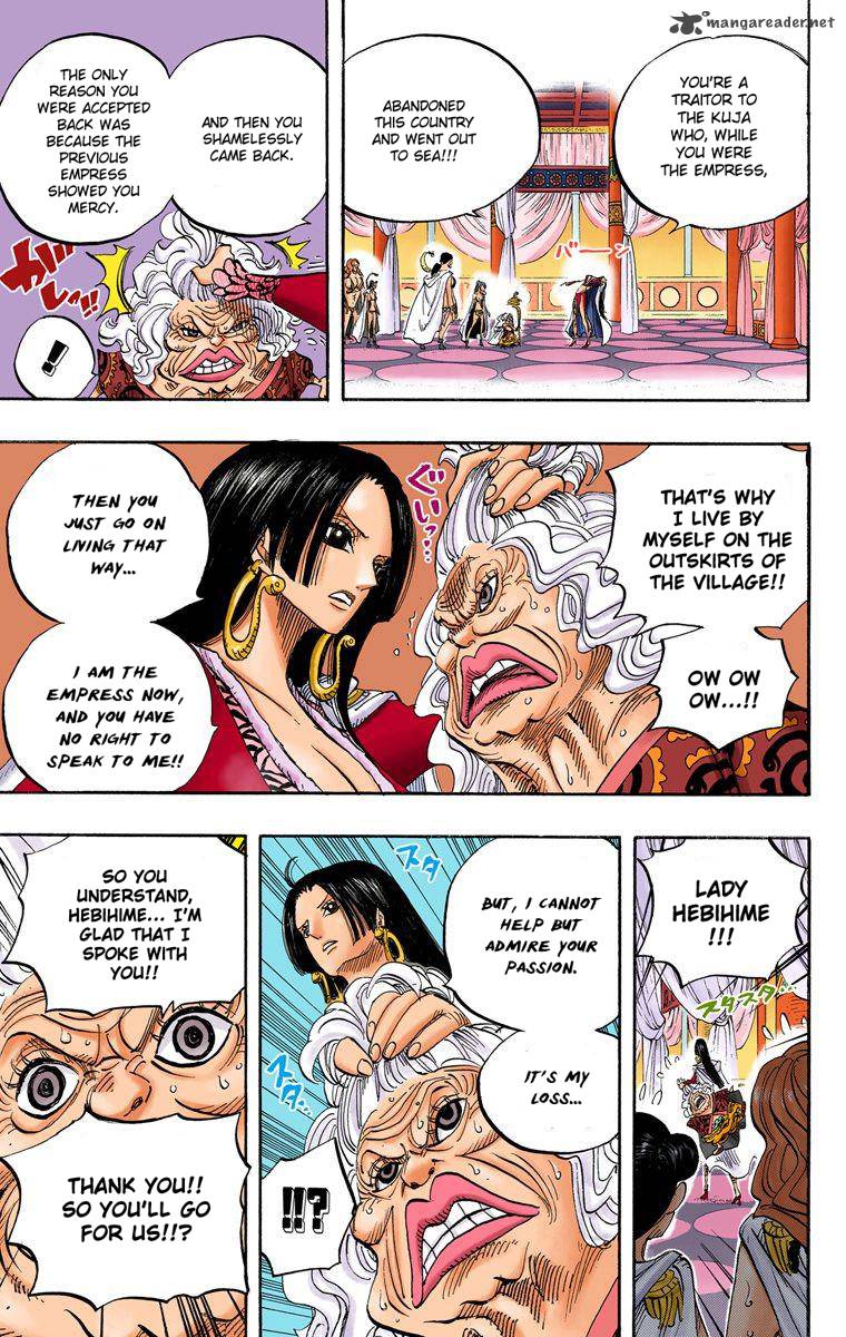 One Piece Colored Chapter 517 Page 12