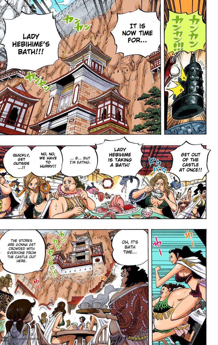 One Piece Colored Chapter 517 Page 14