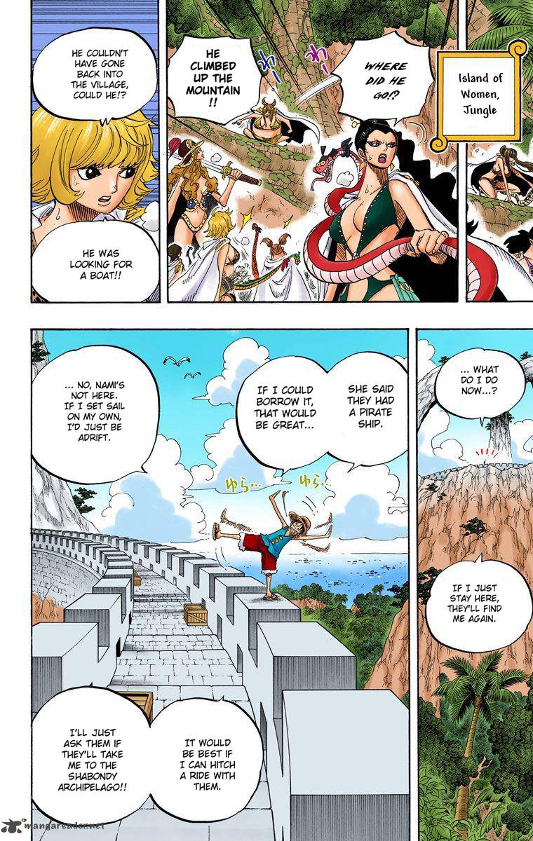 One Piece Colored Chapter 517 Page 17