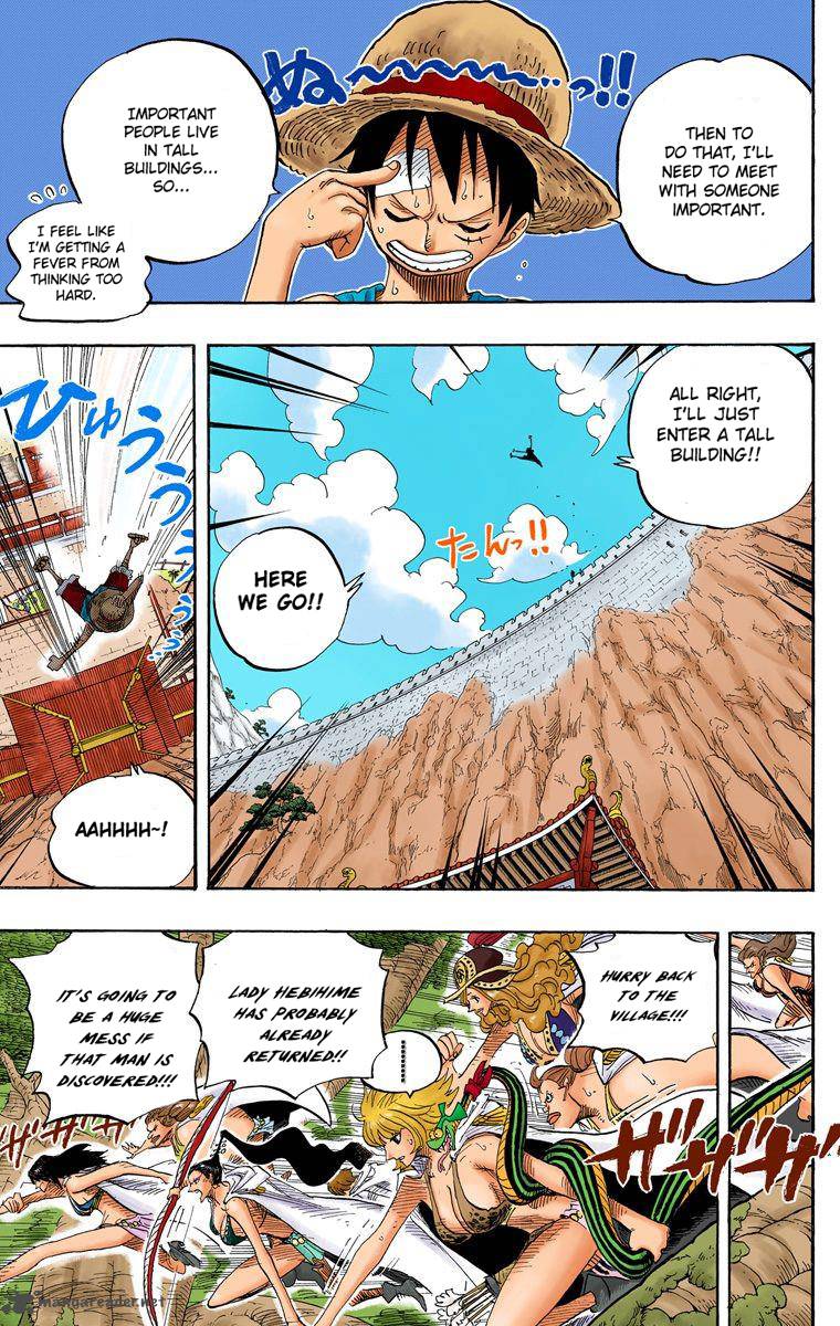 One Piece Colored Chapter 517 Page 18