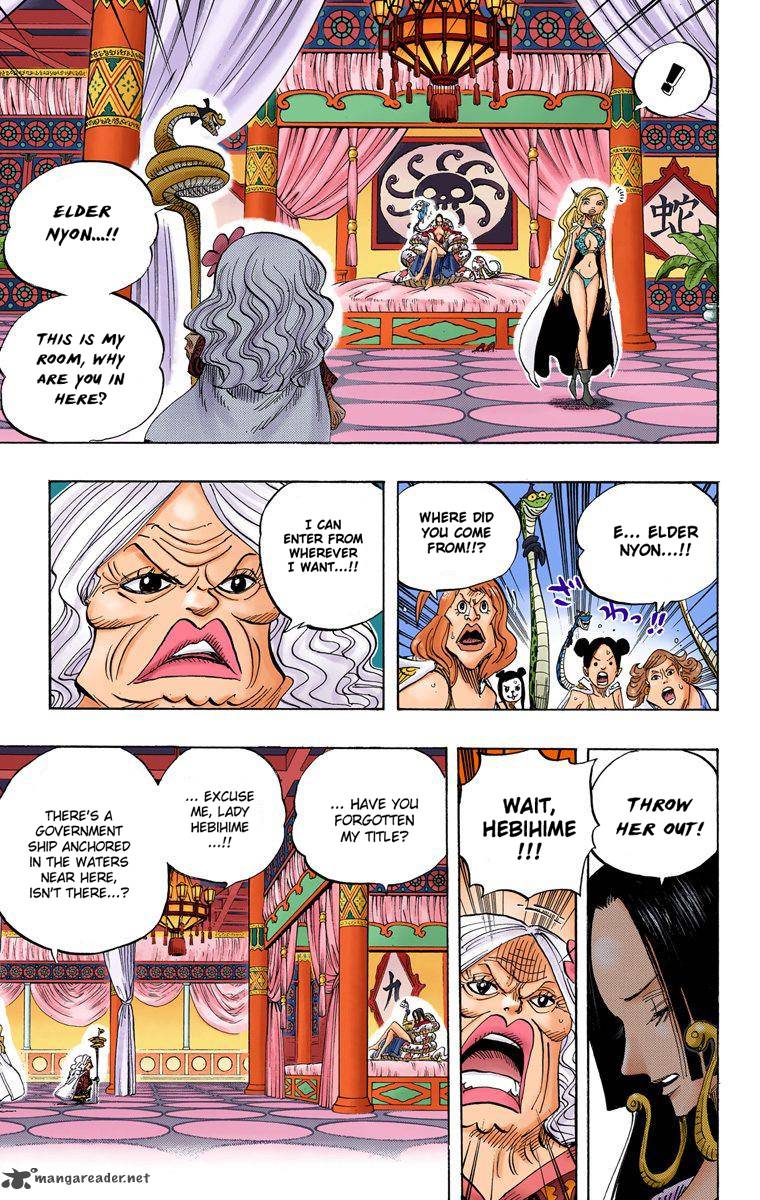 One Piece Colored Chapter 517 Page 8