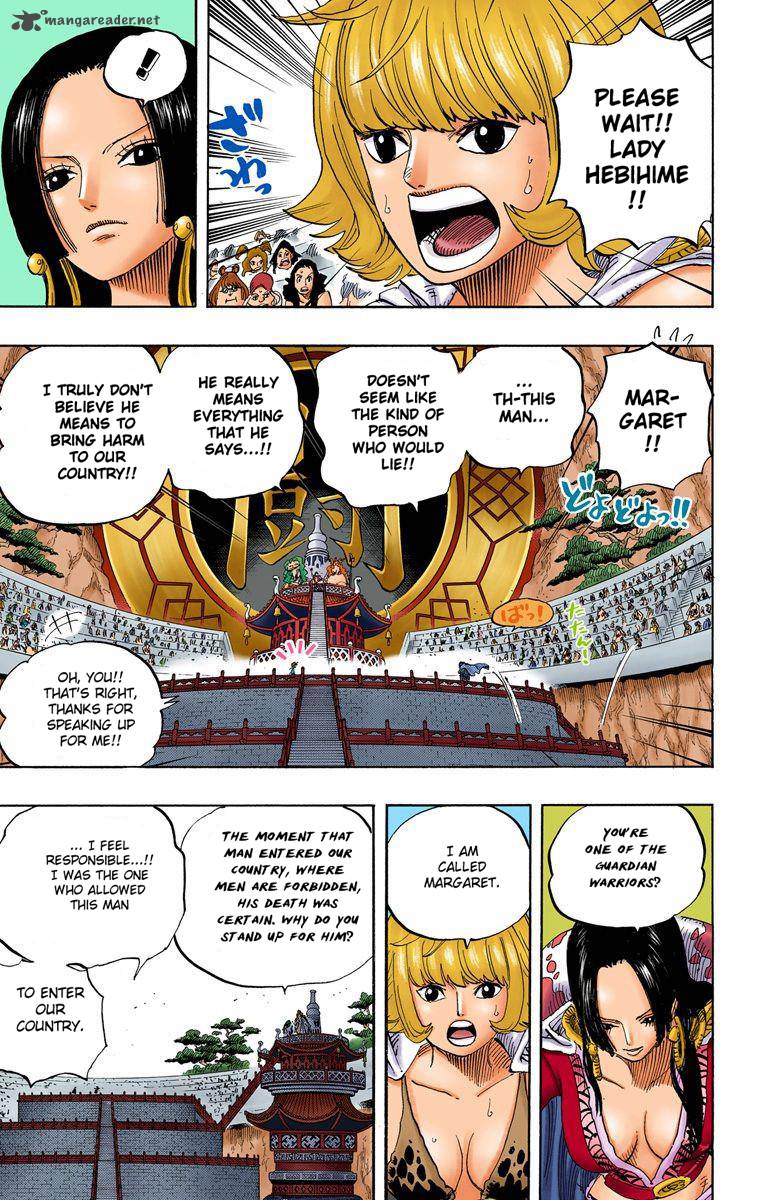 One Piece Colored Chapter 518 Page 10