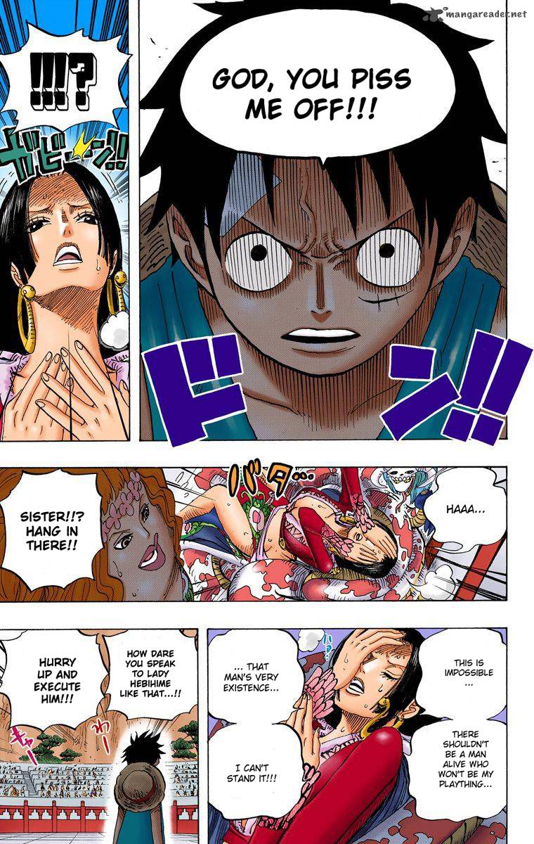 One Piece Colored Chapter 518 Page 18