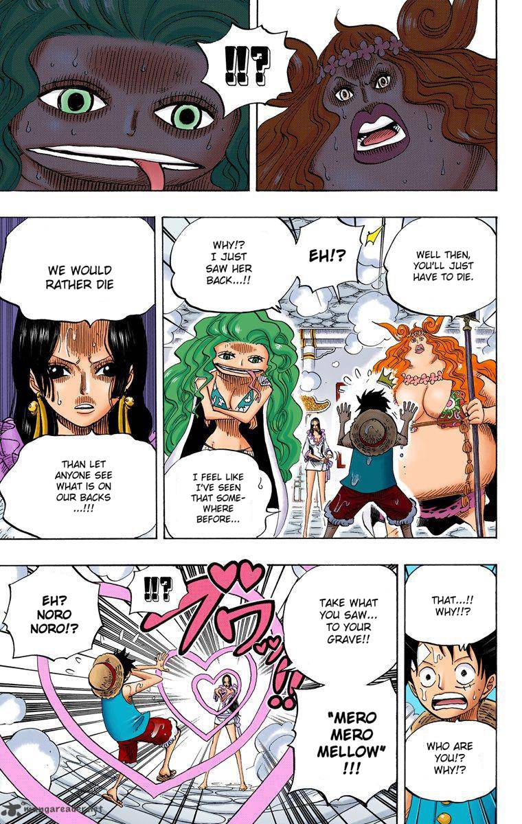 One Piece Colored Chapter 518 Page 4