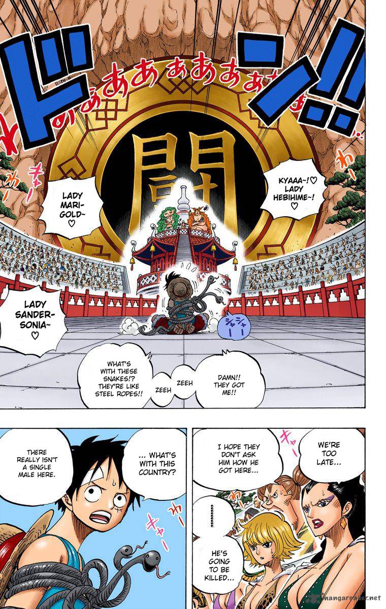 One Piece Colored Chapter 518 Page 8