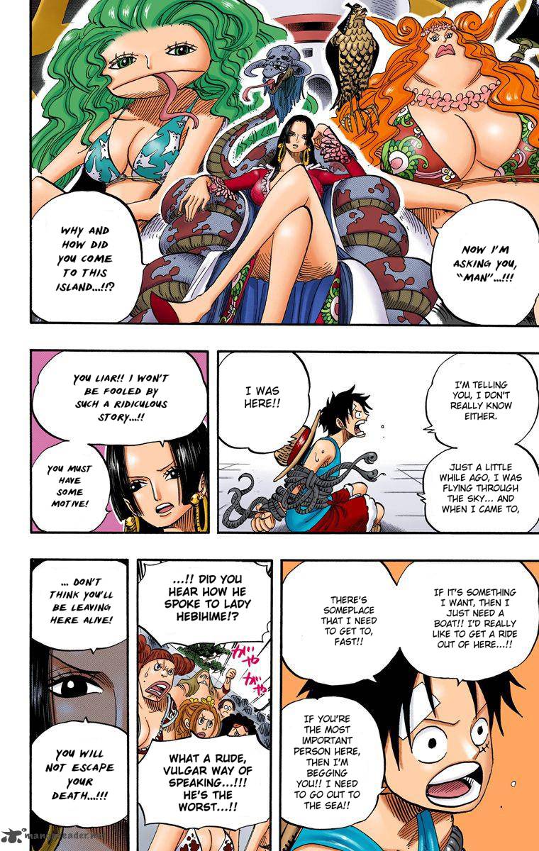 One Piece Colored Chapter 518 Page 9