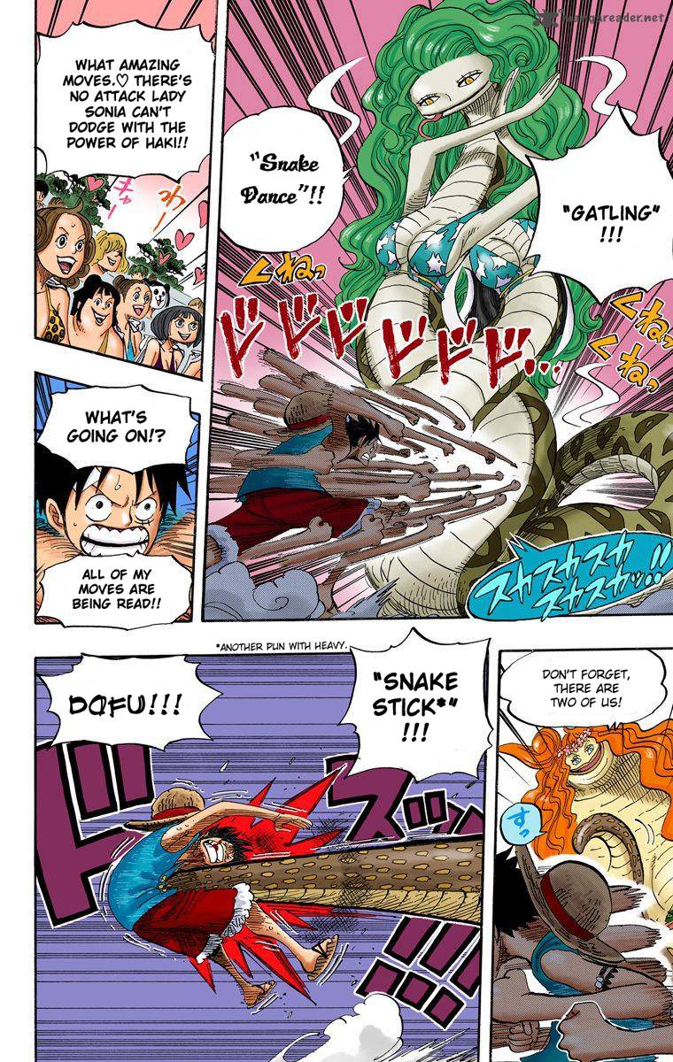One Piece Colored Chapter 519 Page 13