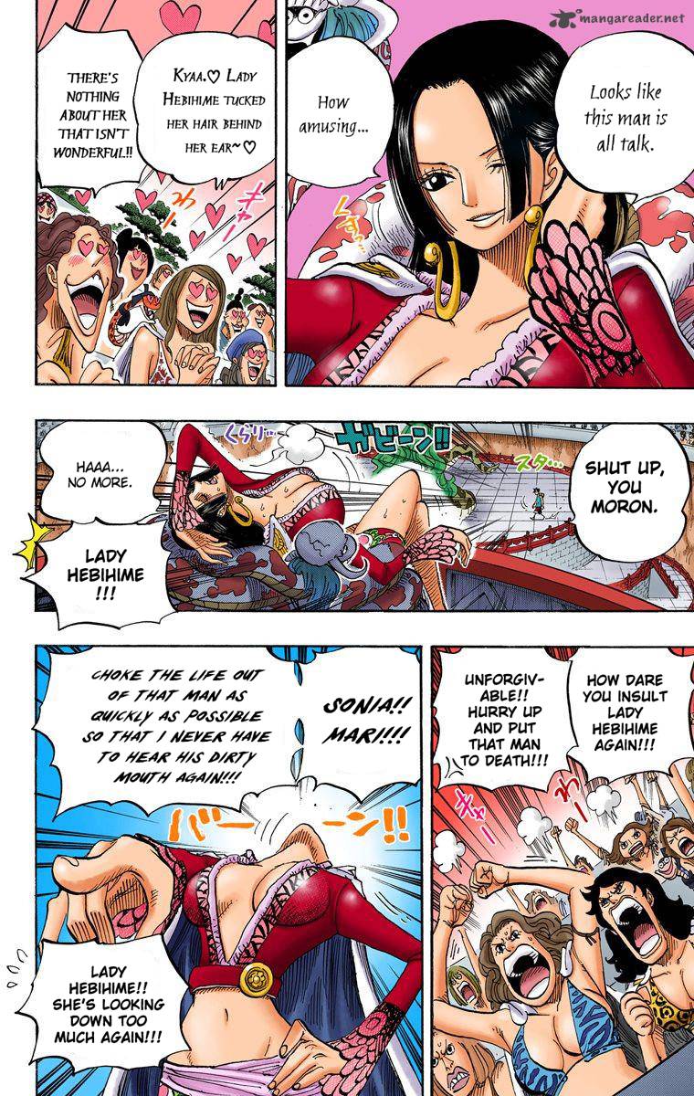 One Piece Colored Chapter 519 Page 15