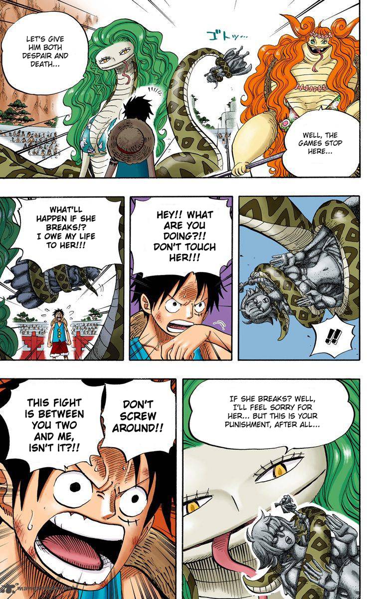 One Piece Colored Chapter 519 Page 16