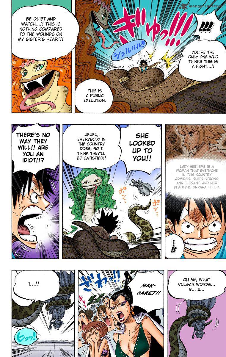 One Piece Colored Chapter 519 Page 17