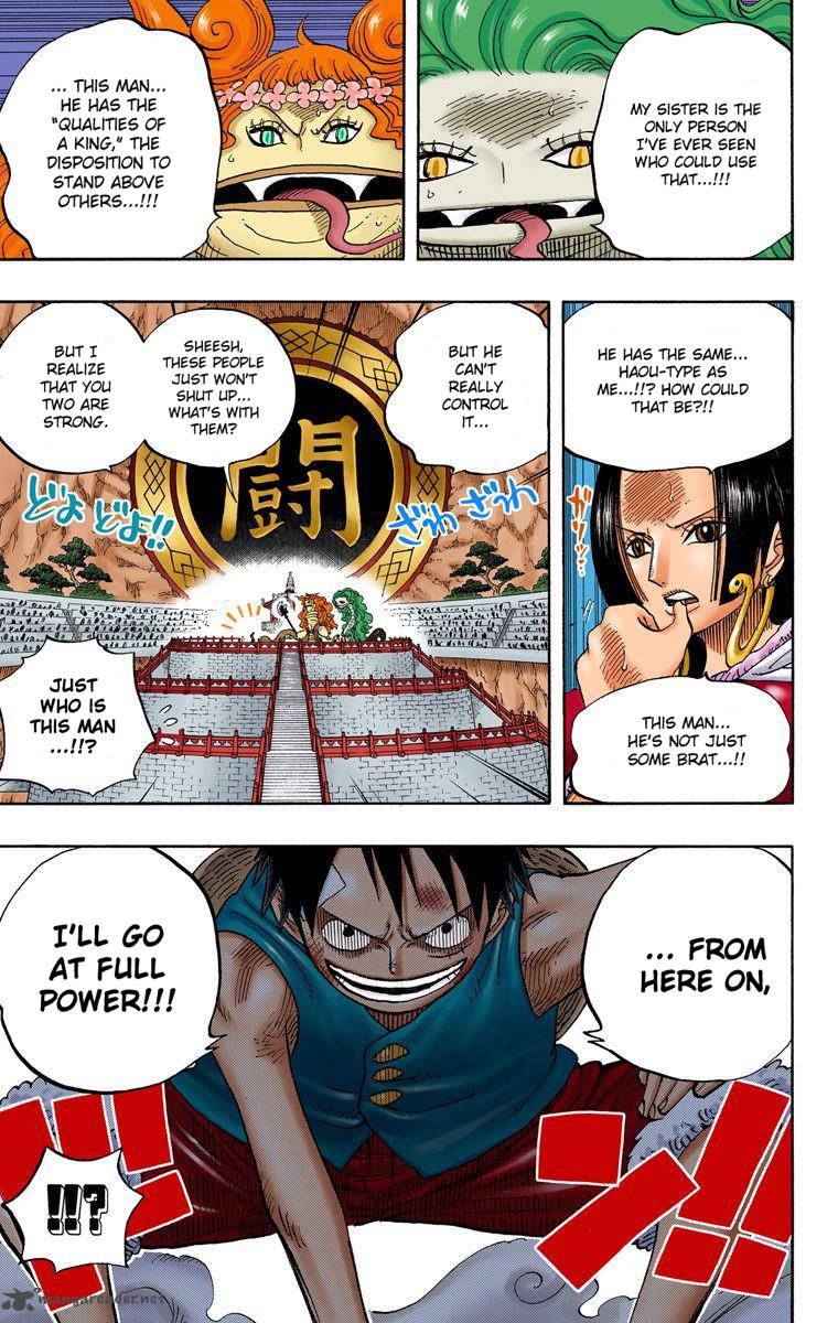One Piece Colored Chapter 519 Page 20