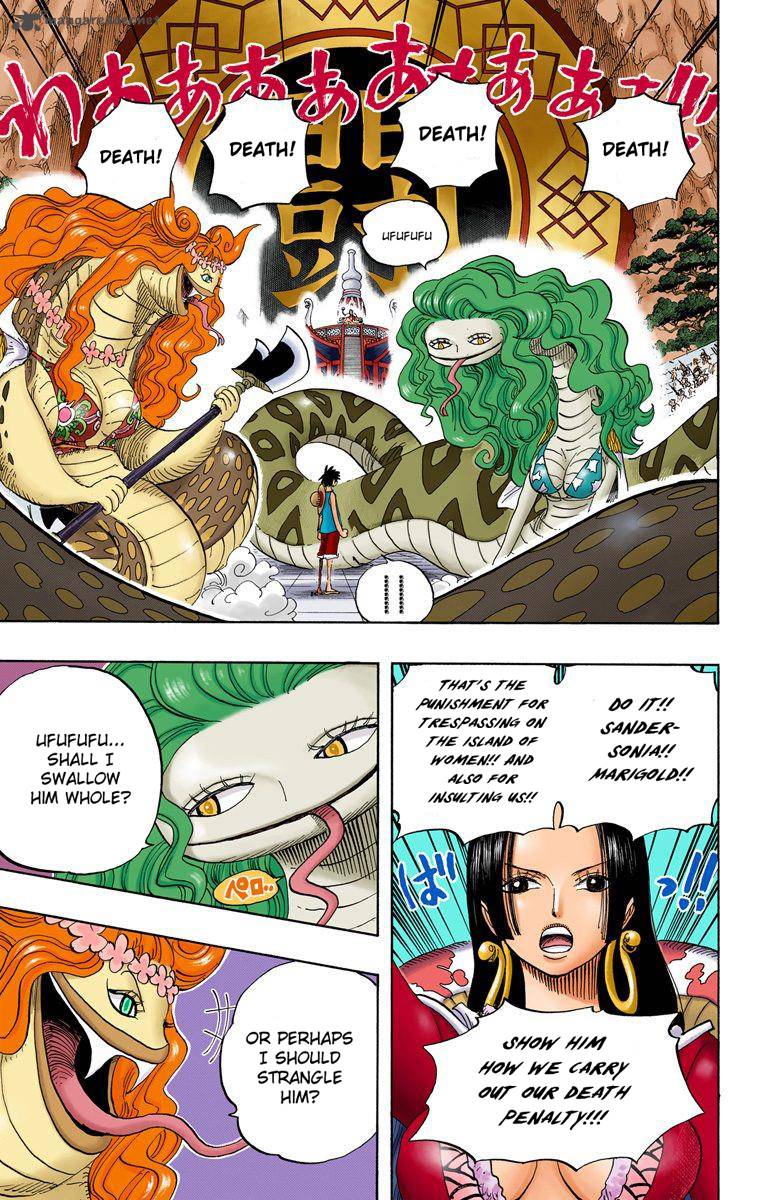 One Piece Colored Chapter 519 Page 4