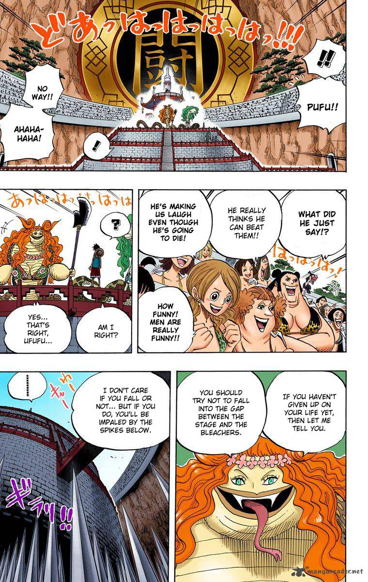 One Piece Colored Chapter 519 Page 6