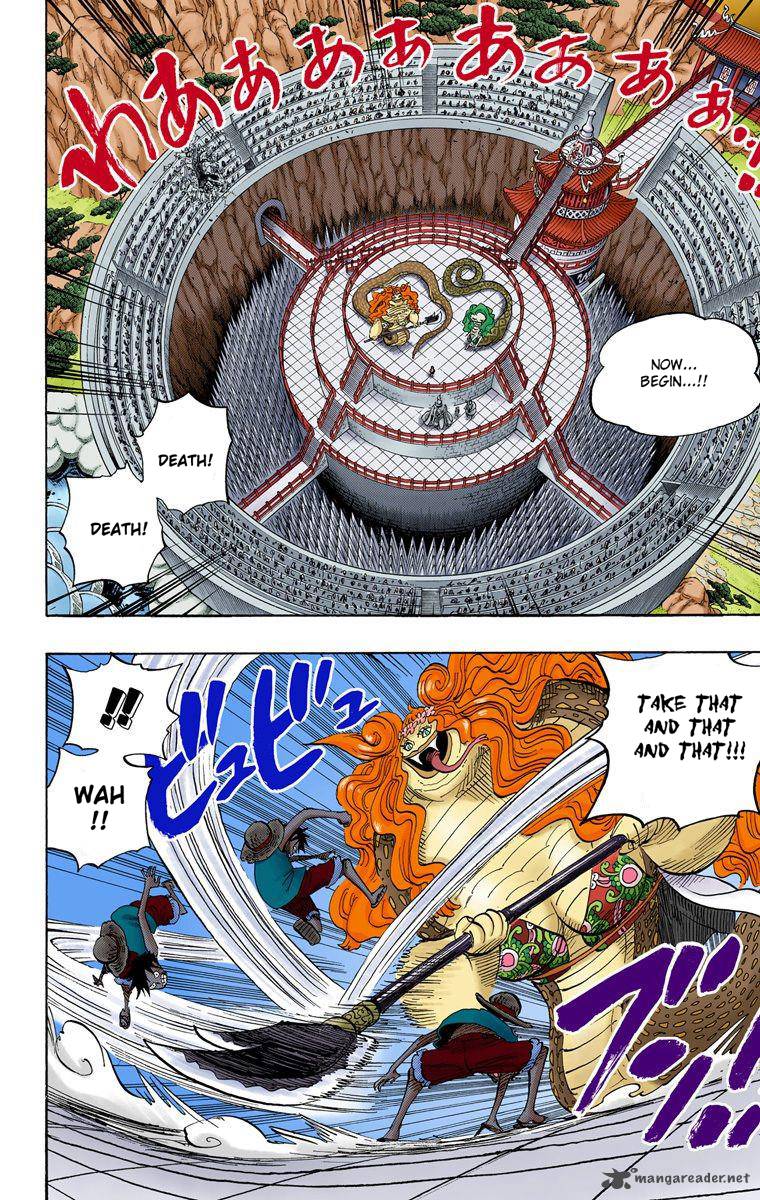 One Piece Colored Chapter 519 Page 7
