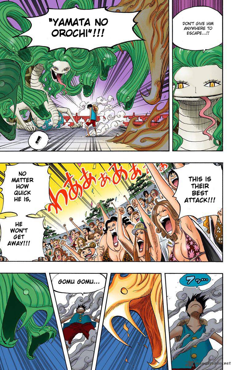 One Piece Colored Chapter 520 Page 11