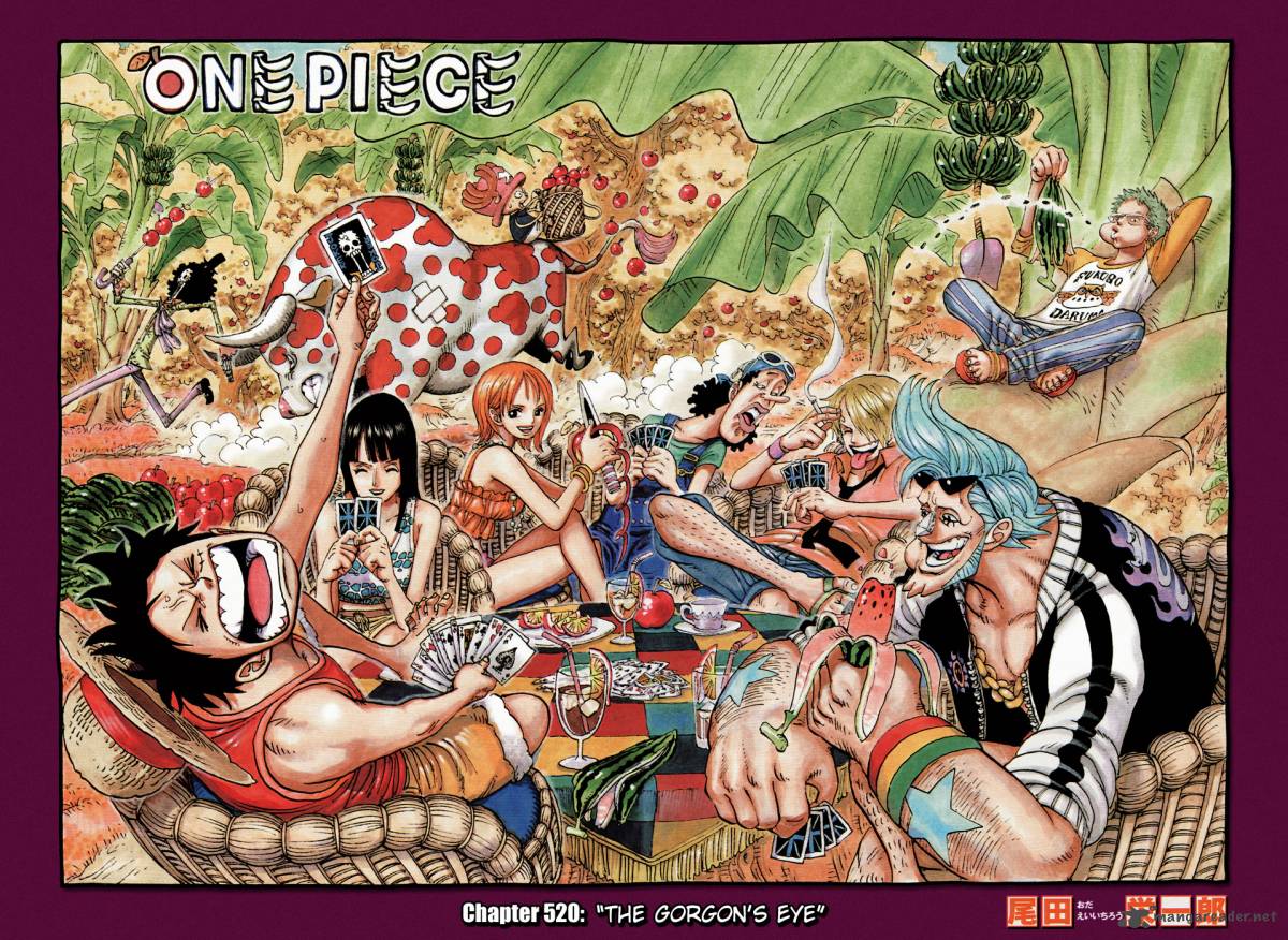 One Piece Colored Chapter 520 Page 2