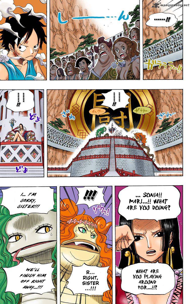 One Piece Colored Chapter 520 Page 9