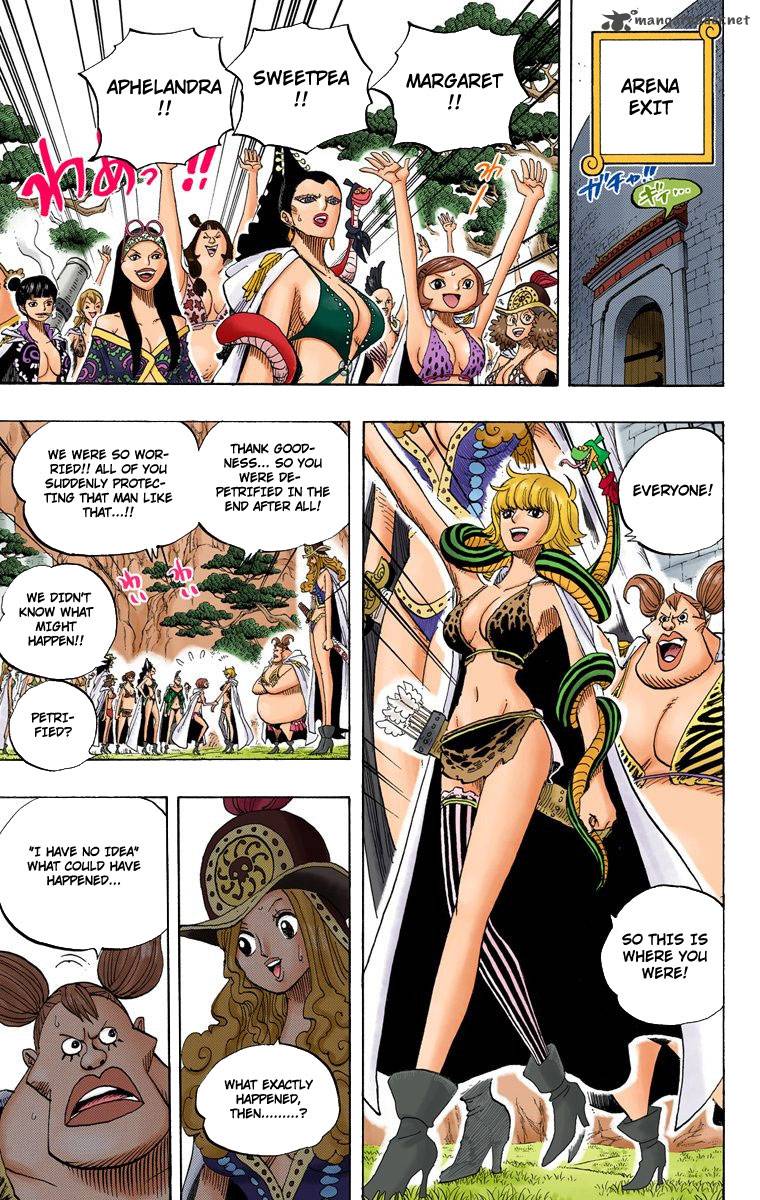 One Piece Colored Chapter 521 Page 11