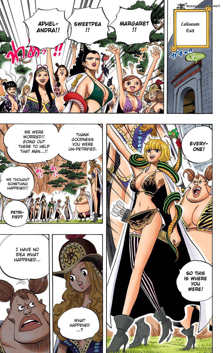 One Piece Colored Chapter 521 Page 12